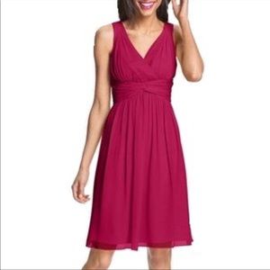 Donna Morgan, size 8, hot pink, Jessie bridesmaid dress